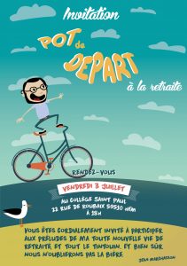 Invitation pot de départ Anne Marchasson