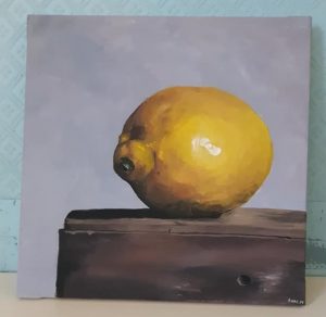 Tableau Citron anne marchasson (reproduction)