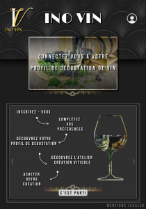 Maquette Site Web inovin - Accueil