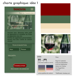 Recherche Charte Graphique 2 sur Application Inovin