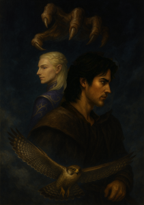 Illustration Couverture Livre Marion Vandevoir (croquis et IA)