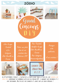 flyer diy zodio - Création print – Anne Marchasson infographiste
