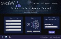 site web space w - resume paysage - Création webdesign et digitale – Anne Marchasson infographiste