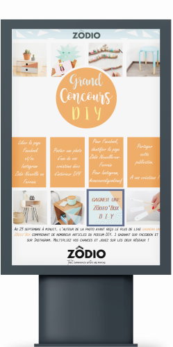 affiche concours DIY - Création print – Anne Marchasson infographiste